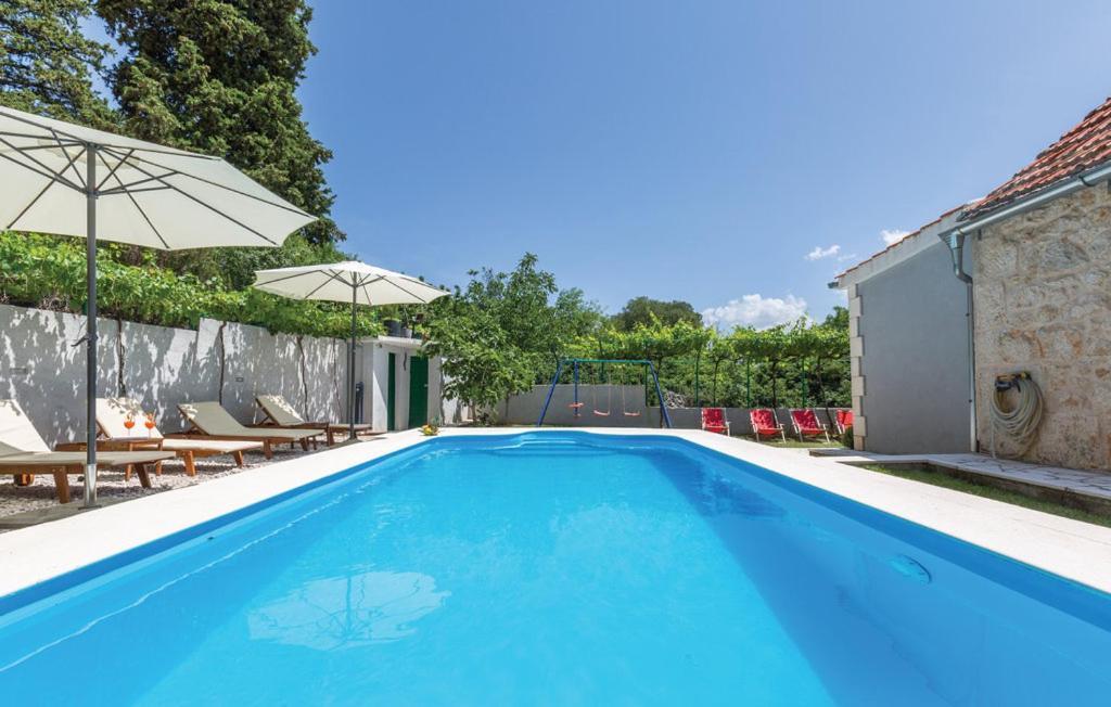 Holiday Home Zezevica - Heated Pool Sestanovac Exterior photo